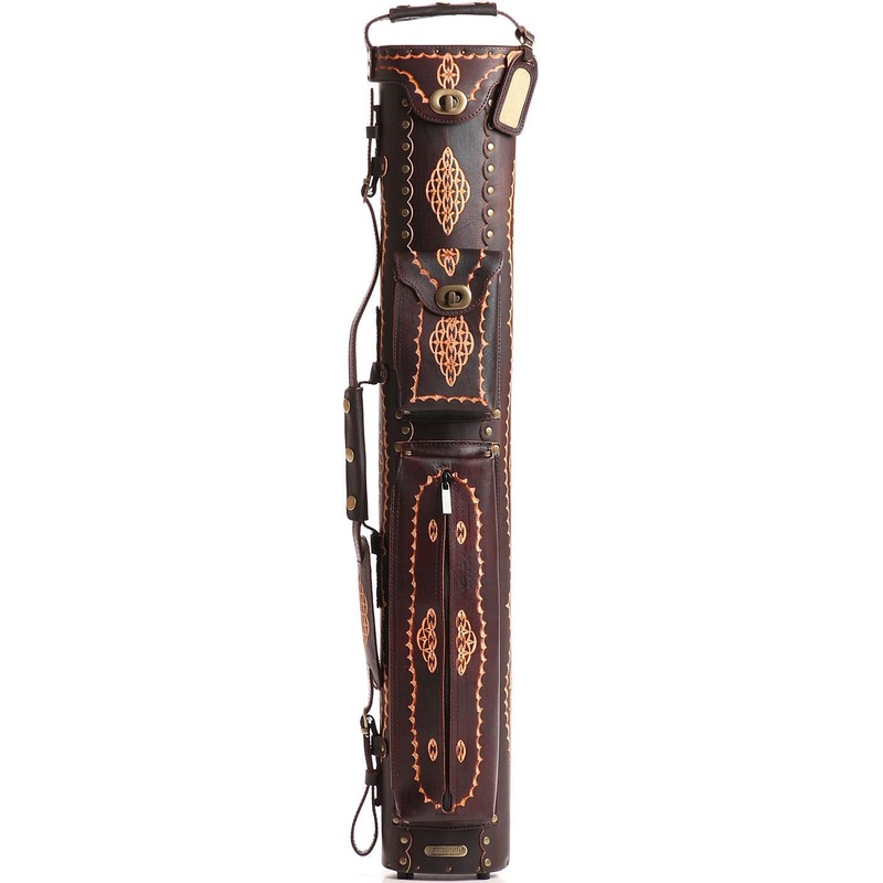Instroke Case: Saddle Series – D04 Dark Brown Hand Painted