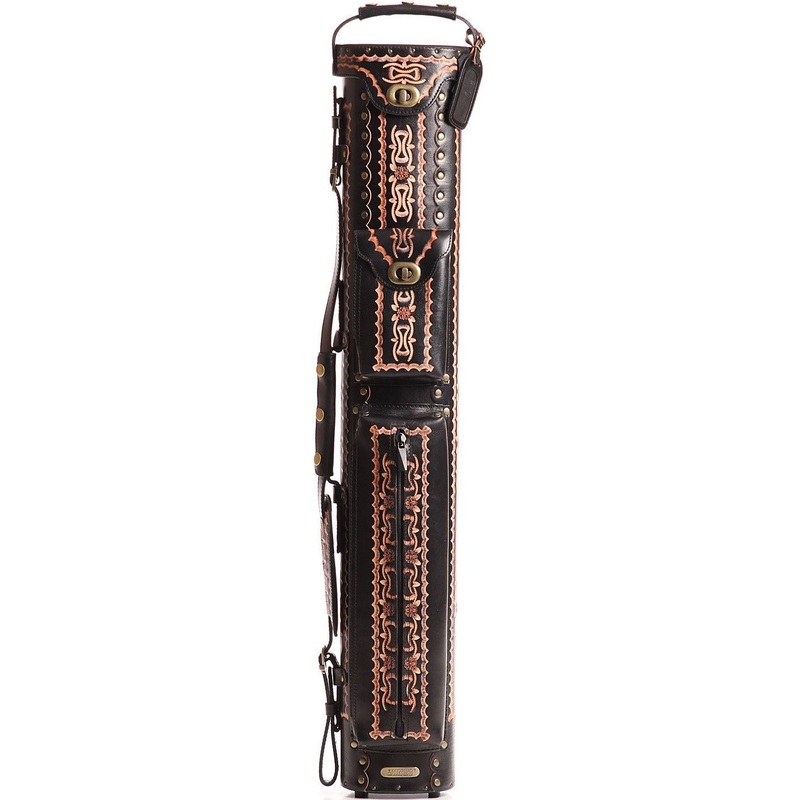Instroke Case: Saddle Series – D06 Black Hand Painted