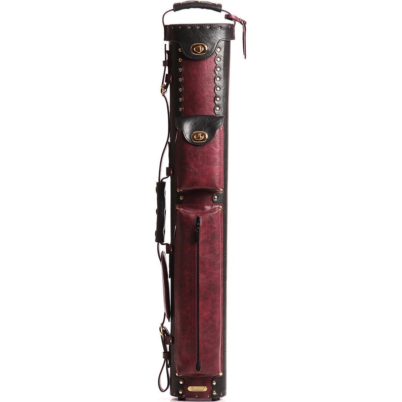 Instroke Case: Vinyl Cowboy Series – Black and Burgundy