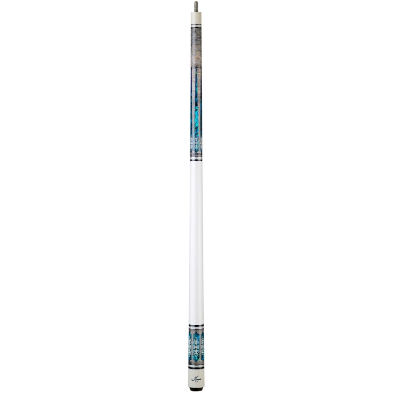 Meucci 21-3 Grey Stained Pool Cue