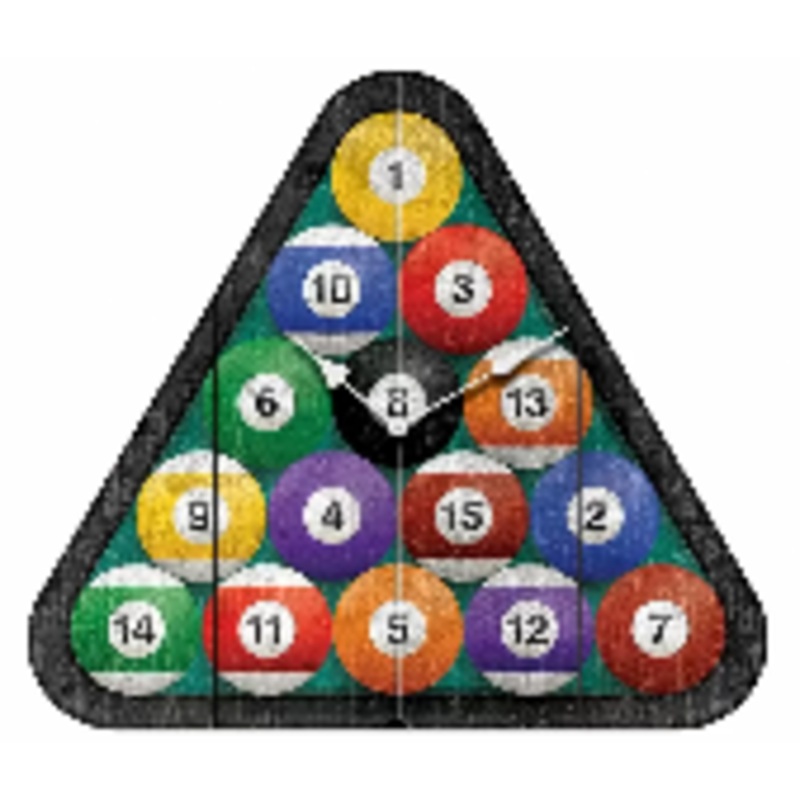 Vintage Triangle Clock