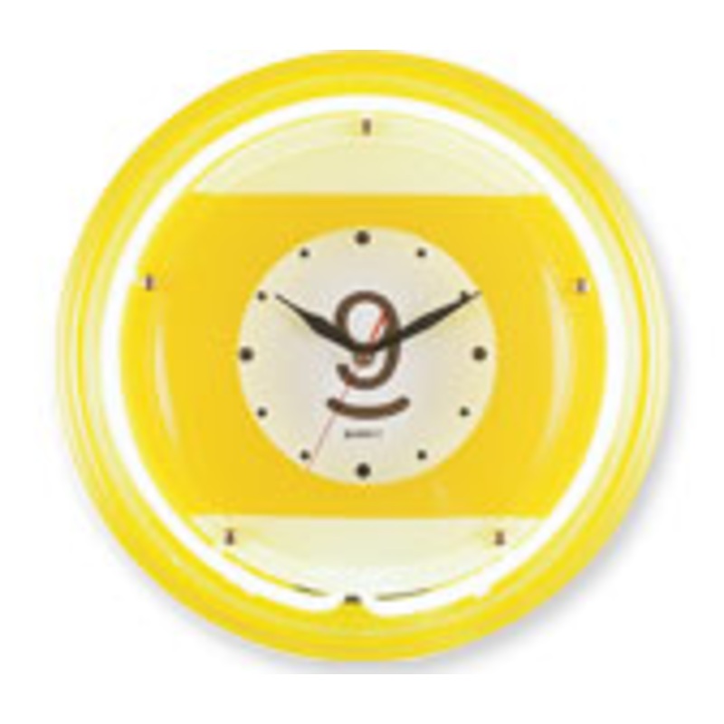 9 Ball Neon Clock