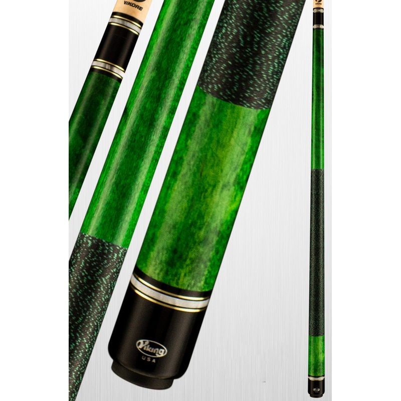 Viking Storm Emerald Pool Cue | with Vikore Shaft