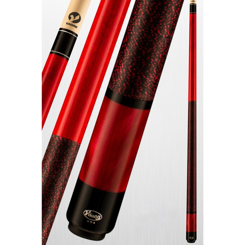 Viking Storm Red Pearl Pool Cue | Vikore Shaft