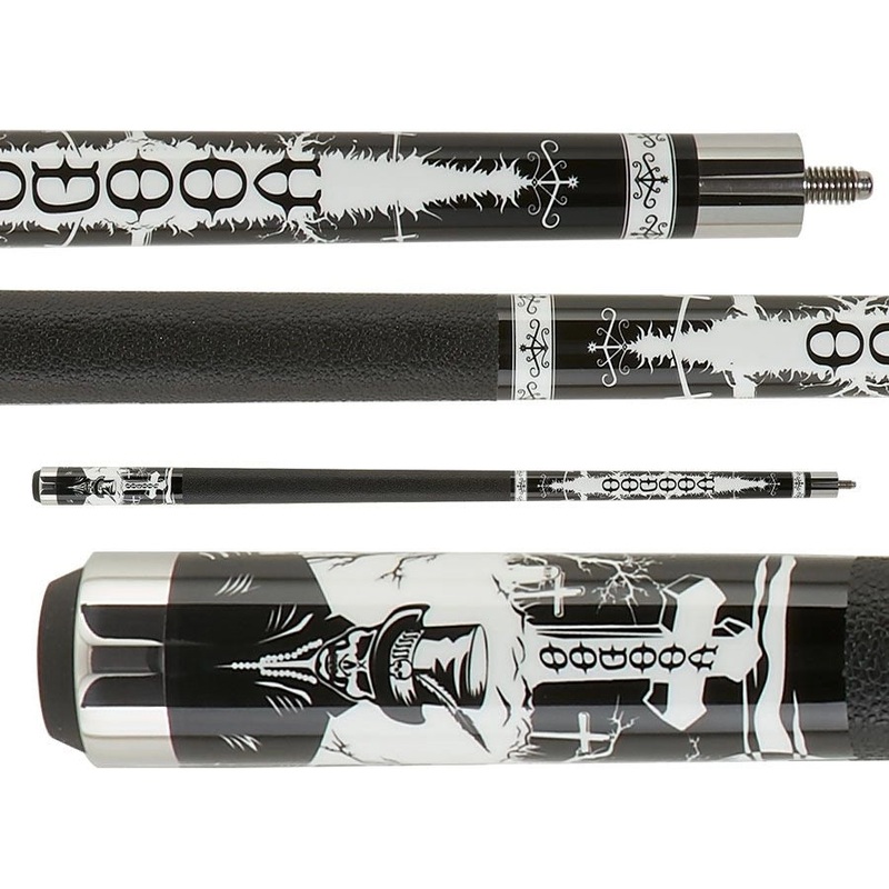 Voodoo VOD35 Pool Cue – Graveyard