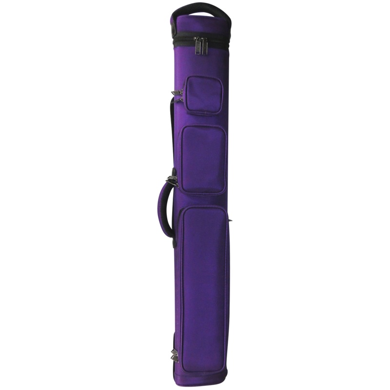 4×8 Rugged Purple DOUBLE STRAP Cue Case