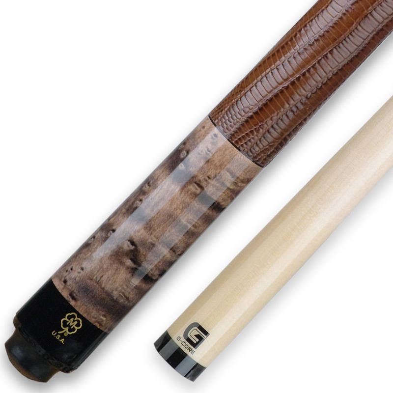 McDermott GS07 Pool Cue – G-Core Promo – Leather Wrap