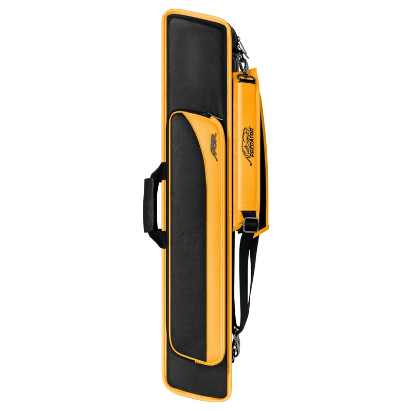 Predator Roadline Black/Yellow 4×8 Pool Cue Case