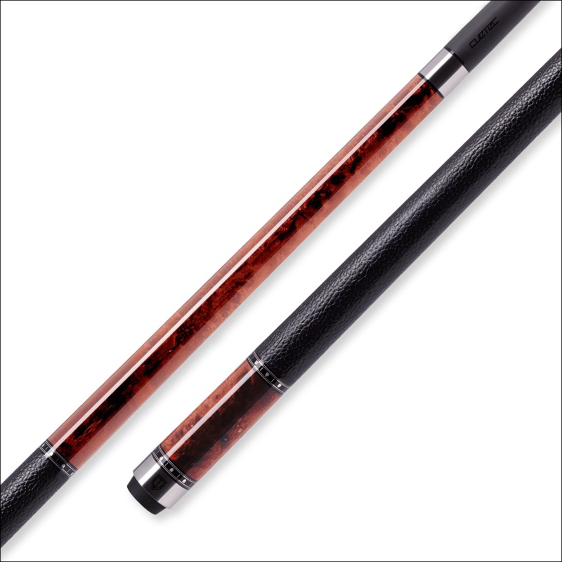 Cuetec Cynergy Truewood Burl II – Leather Wrap