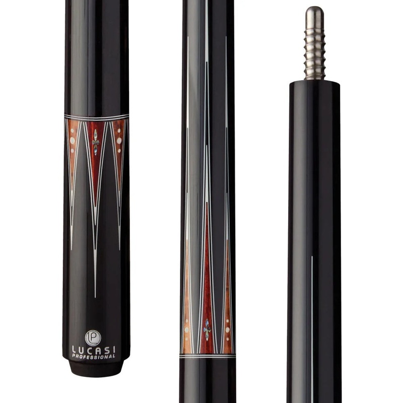 Lucasi Pro OD Series – Ebony No Wrap Cue – Butt Only