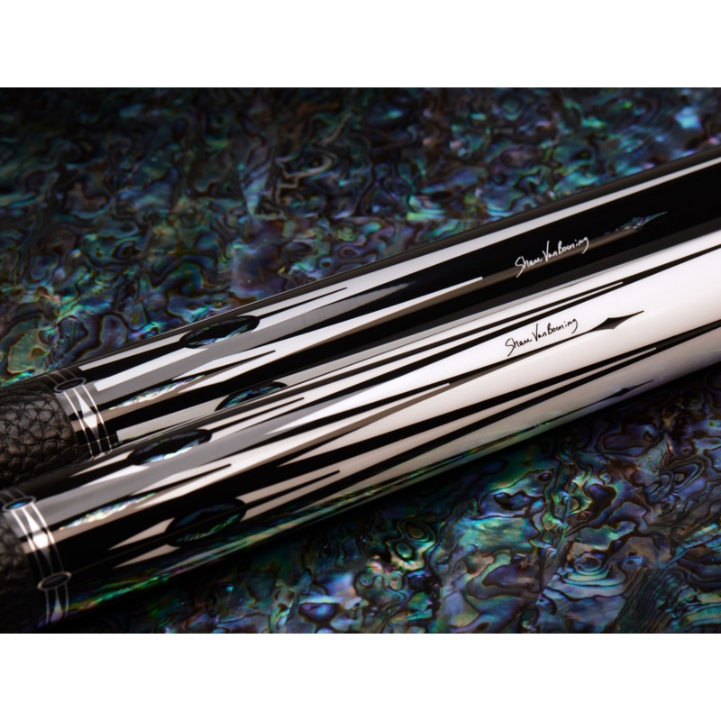 Cuetec Cynergy SVB2 Abalone White – Leather Wrap