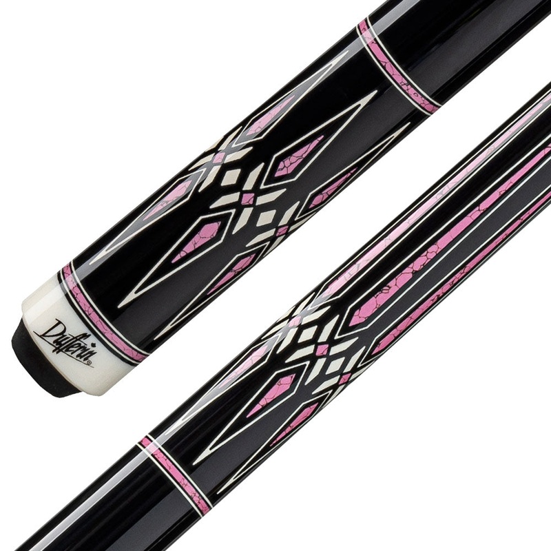 Dufferin D-491 Pink Granite Pool Cue – Wrapless