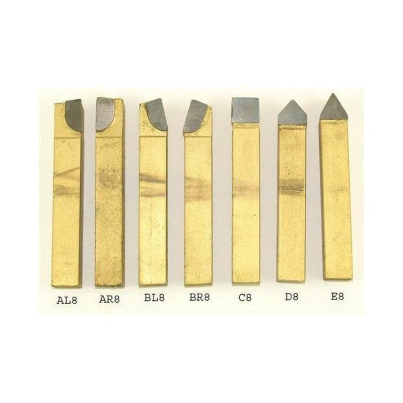 Atlas – 1/2″ Carbide Lathe Bit Set – Shank