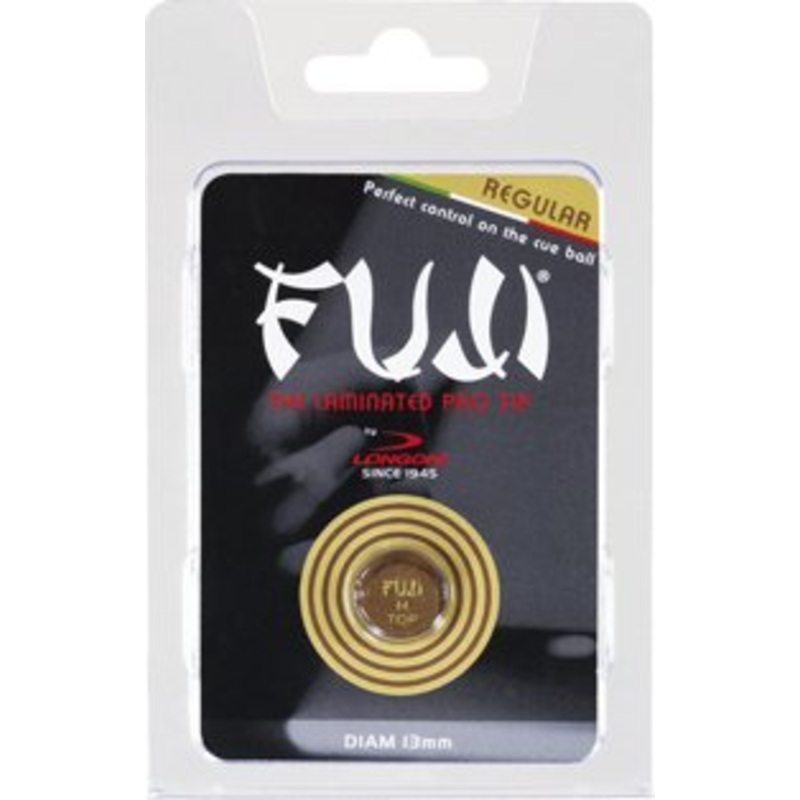Fuji Laminated Regular Leather Medium 14mm Pool Cue Tip