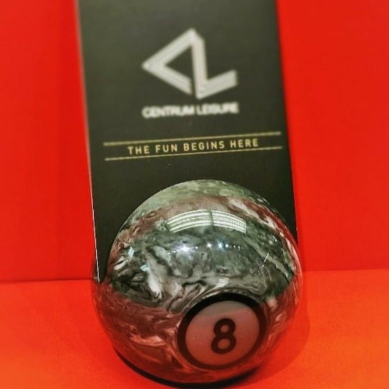 Marble Billiard Ball Name Card Holder