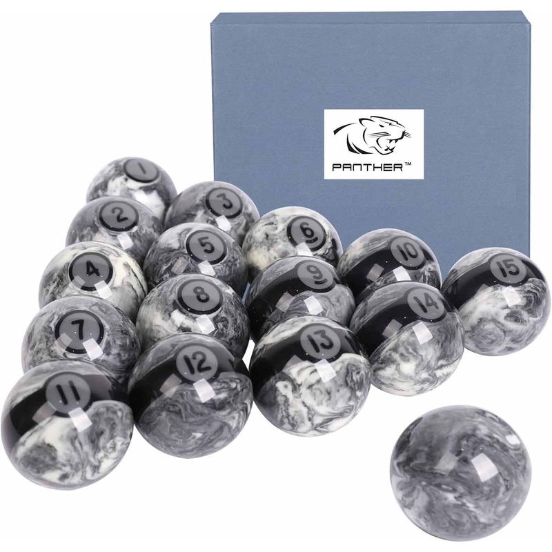 New Style Marble American Pool Ball Set
