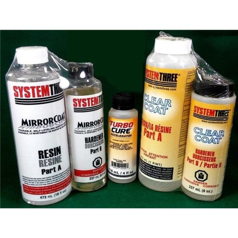 System Three Clear Coat Finishes