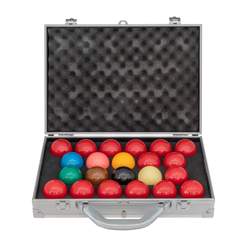 Aramith Tournament Champion Super PRO1G Snooker Ball Set with Aluminum Case 2 1/16″, AR1094