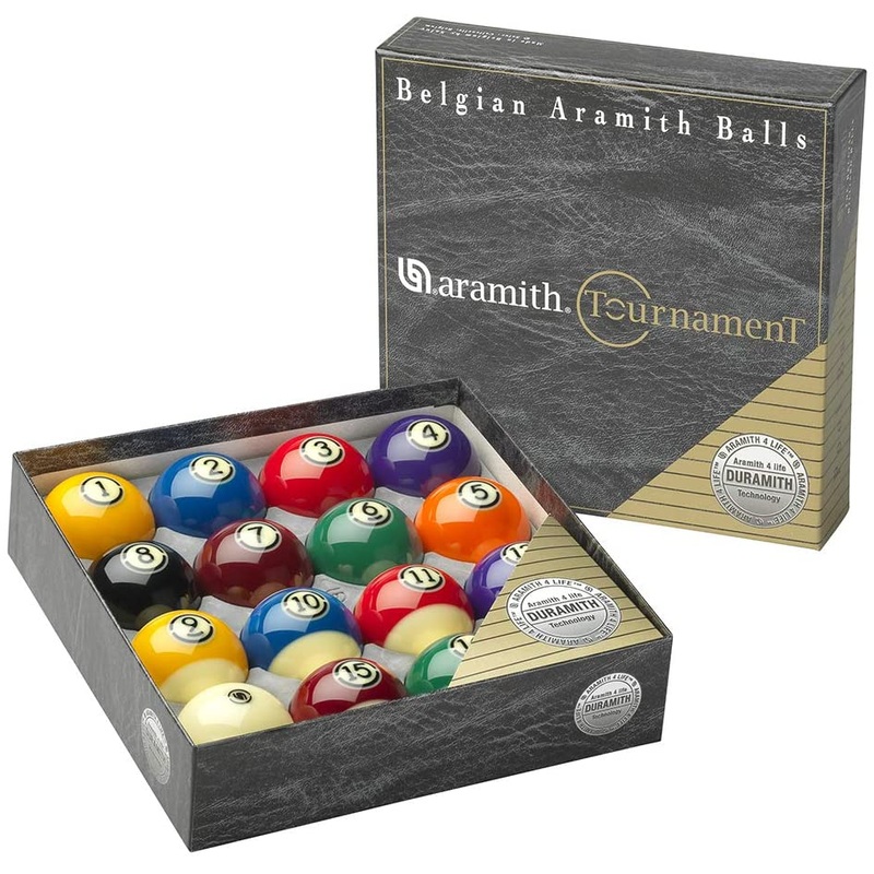 Aramith Tournament Duramith Billiard Ball Set, 2-1/4