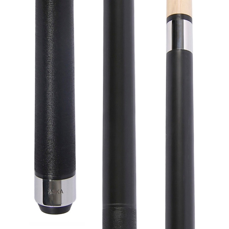 ASKA Heavy Hitter Jump Break Cue Stick JBCHH, 3pc Cue, Jump/Break Cue. 14-mm Tip, Hard Rock Canadian Maple Shaft