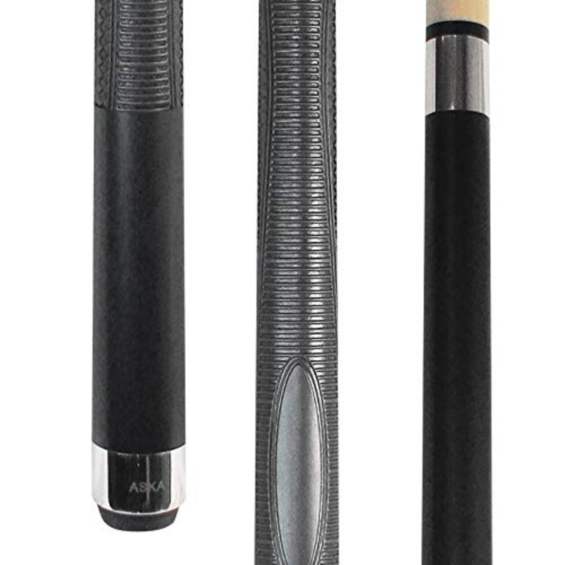ASKA Heavy Hitter Jump Break Cue Stick JBCHH-B, 3pc Cue, Jump/Break Cue. 14-mm Tip, Hard Rock Canadian Maple Shaft