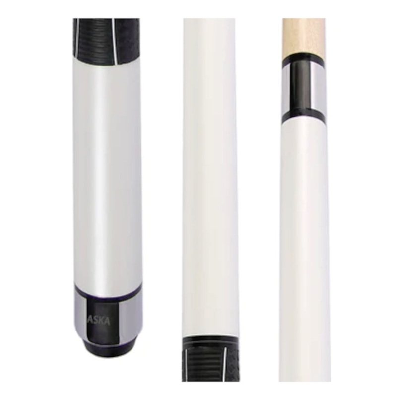 ASKA Heavy Hitter Jump Break Cue Stick JBCHH-W, 3pc Cue, Jump/Break Cue. 14-mm Tip, Hard Rock Canadian Maple Shaft