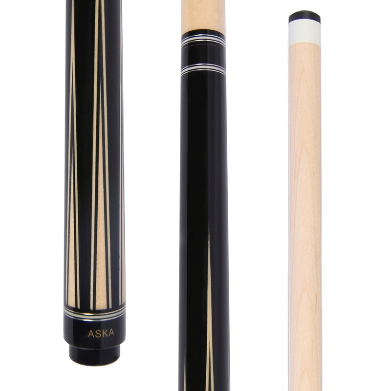 ASKA Jump Cue JC03, Hard Rock Canadian Maple, 29-Inches Shaft, Quick Release Joint