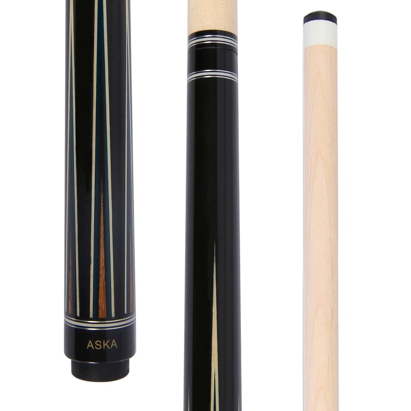 ASKA Jump Cue JC05, Hard Rock Canadian Maple, 29-Inches Shaft, Quick Release Joint