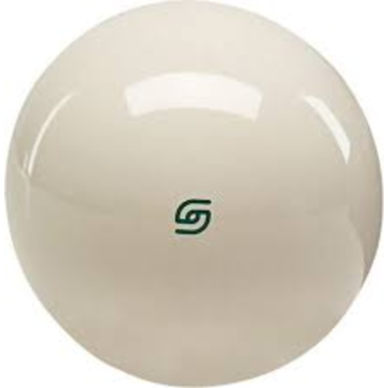 Aramith Tournament Magnetic Green Logo Cue Ball 2 -1/4″, AR1009