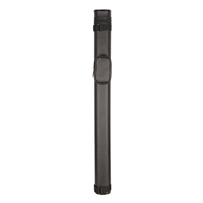ASKA Hard inside 1×1 Pool Cue Case, Holds 1 Butt and 1 Shaft, 1B1S Black, C11P01