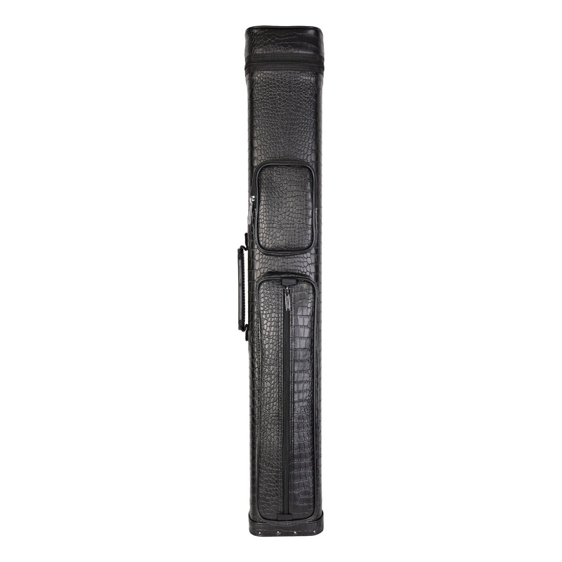 ASKA Hard/Soft inside 3×5 Pool Cue Case, Holds Up to 3 Butts and 5 Shafts, 3B5S Black, C35S