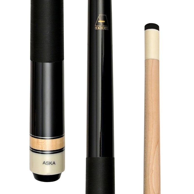 ASKA Pool Cue Black, 36″ Stick, LCS36BLK