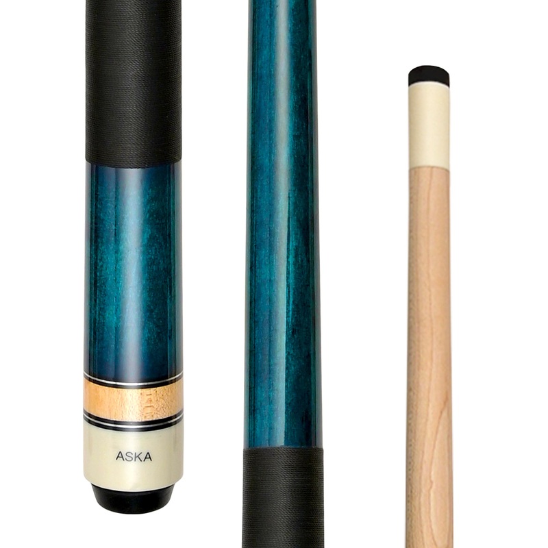 ASKA Pool Cue Blue, 42″ Stick, LCS42BLU