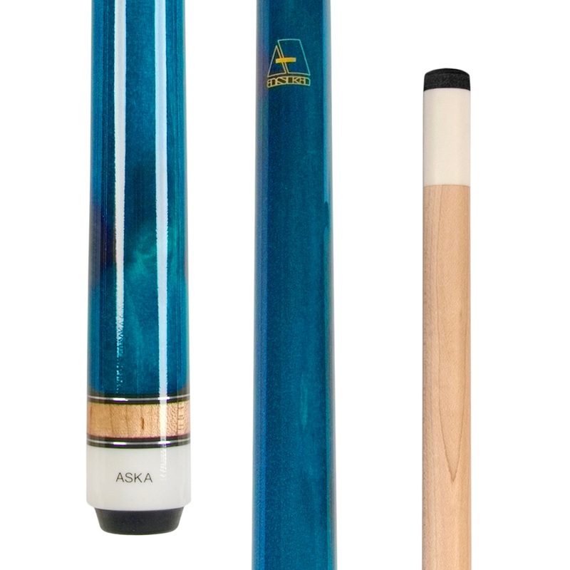 ASKA Pool Cue Blue, 42″ Stick, LCSN42BLU