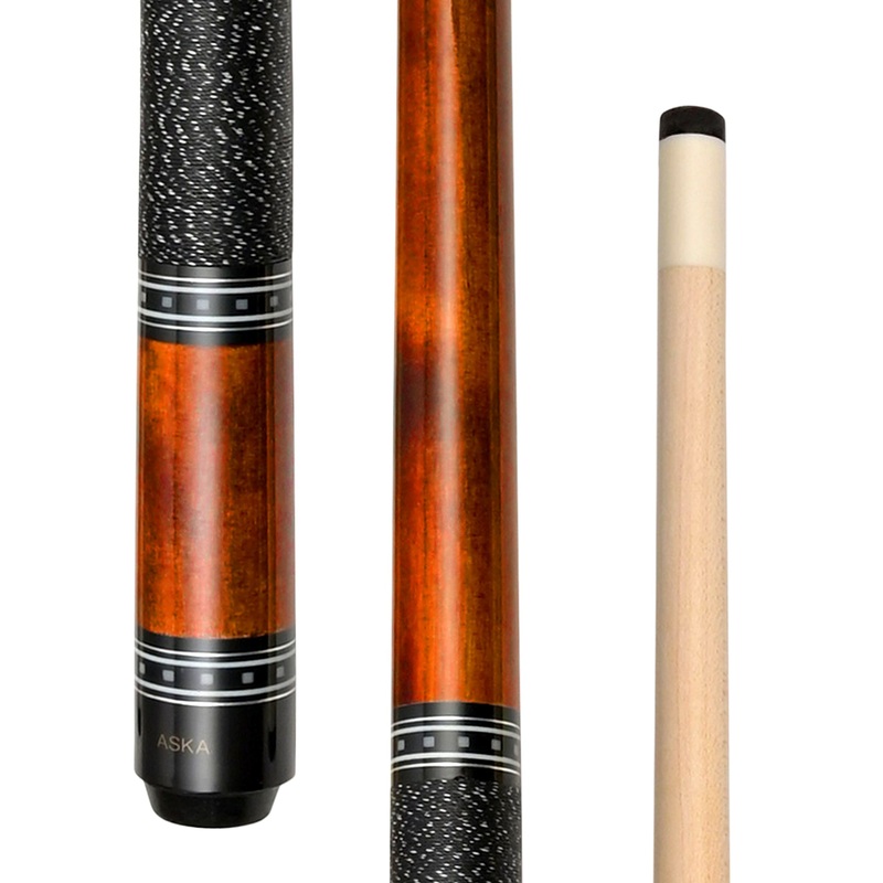 ASKA Pool Cue Brown, 52″ Stick, L9S52BRN