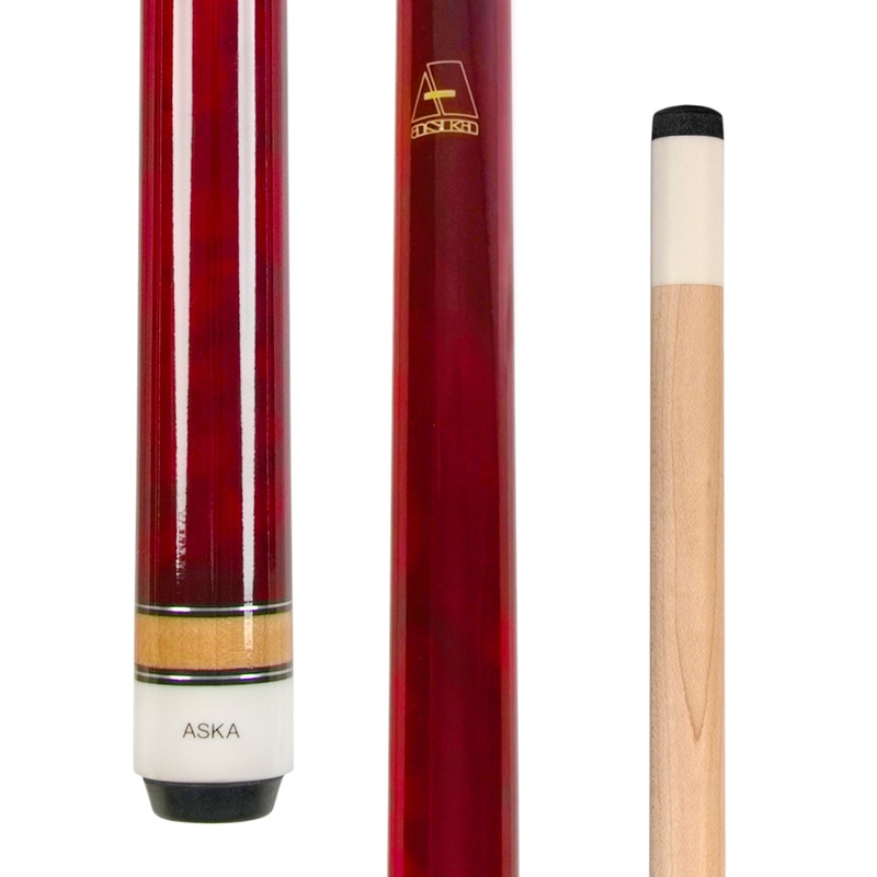 ASKA Pool Cue Red, 48″ Stick, LCSN48RD