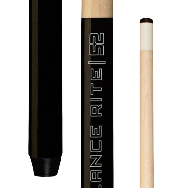 BRS Balance Rite One-Piece/Shortie Cue BRS52, 52″ Stick