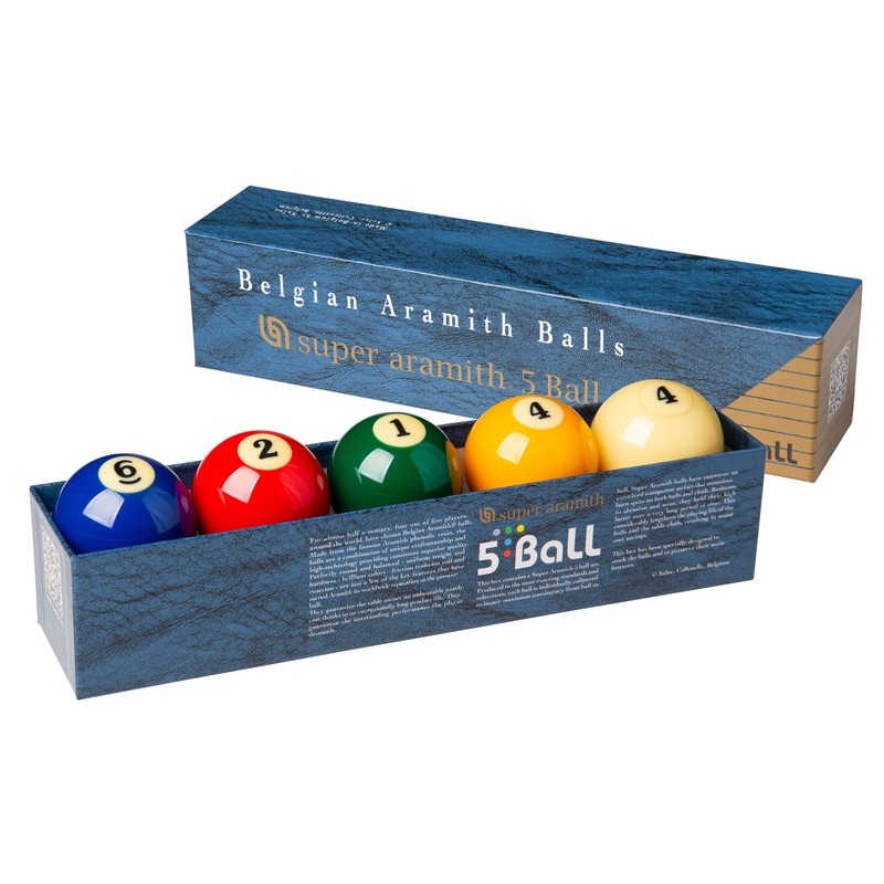Carom Super Aramith 5-ball set 61.5 mm, AR1065
