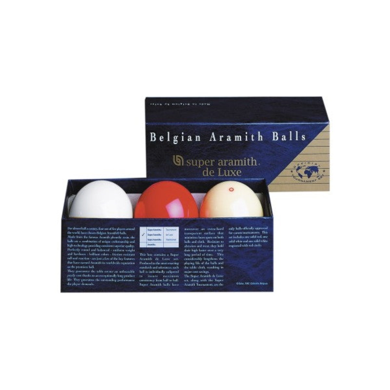 Carom Super Aramith de Luxe set 61.5 mm, AR1050