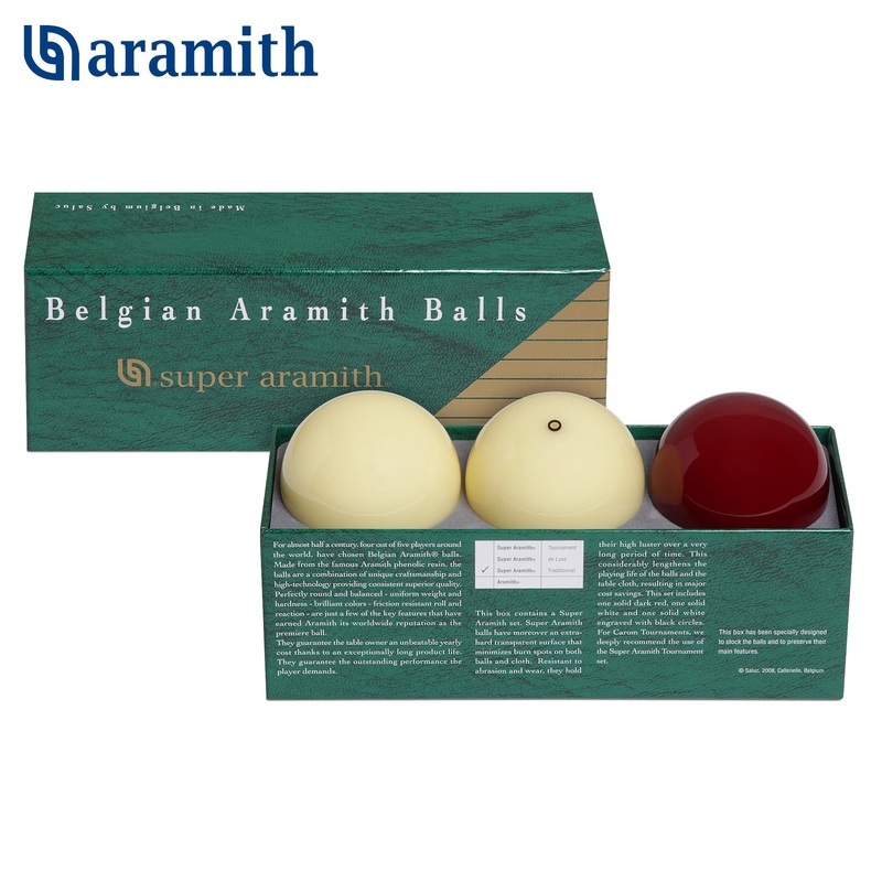Carom Super Aramith Traditional set 63.2 mm, AR1051