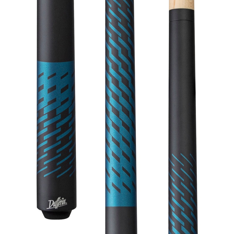 Dufferin Shadow Weave Wrapless Cue – Blue (D-OE103)