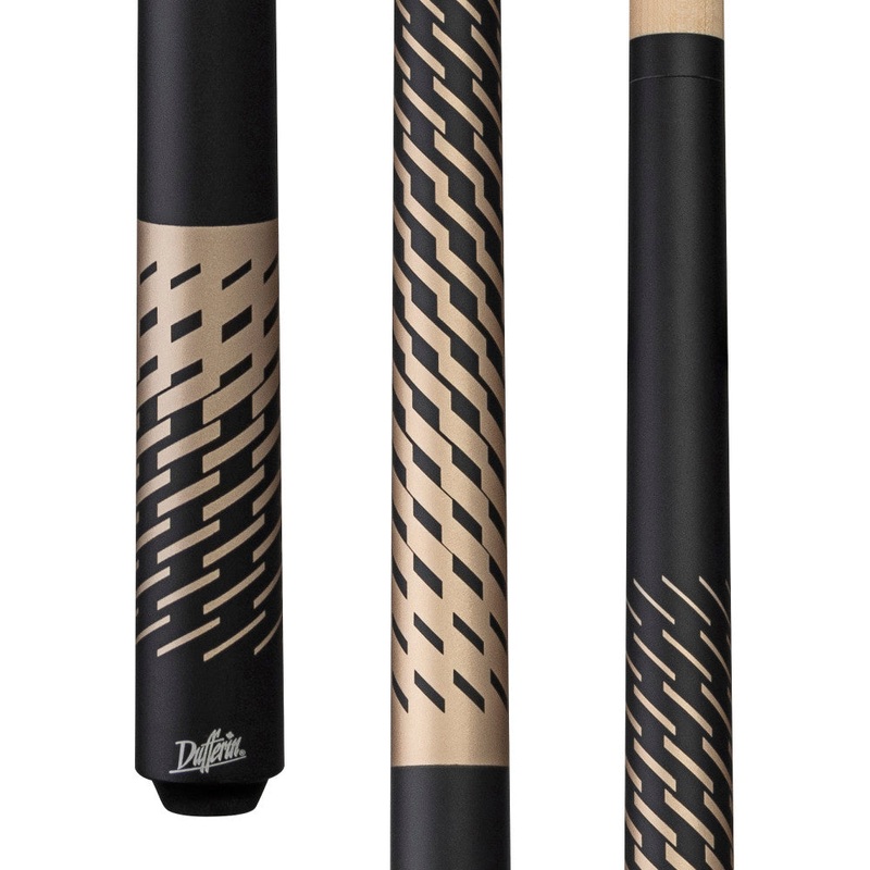 Dufferin Shadow Weave Wrapless Cue – Gold (D-OE102)