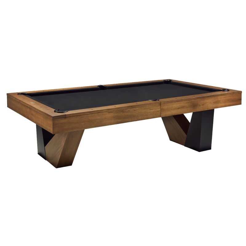 Annex 8′ Pool Table (Brushed Walnut) (ANNEXBWEBONY-DTCKIT)