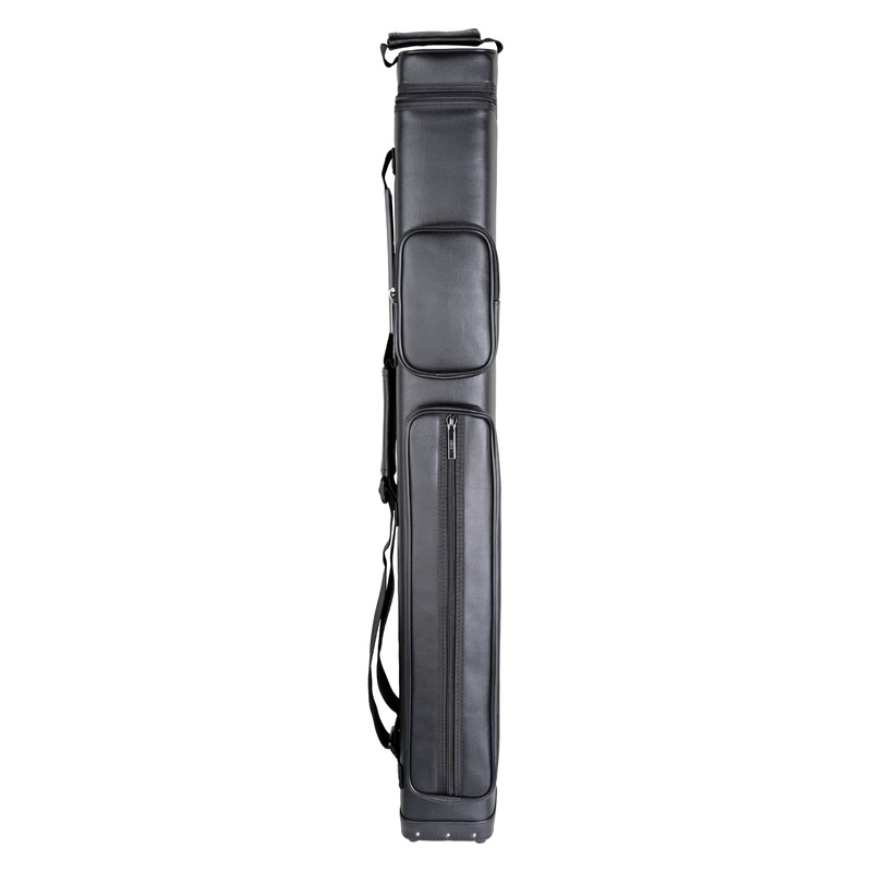 ASKA Hard inside 3×6 Pool Cue Case, Holds 3 Butts and 6 Shafs, 3B6S Black, C36P01