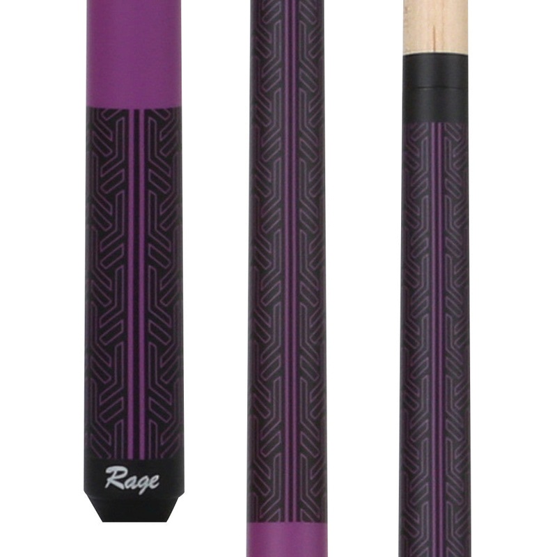 Rage Matte Purple Galaxy Wrapless Cue (RG117)