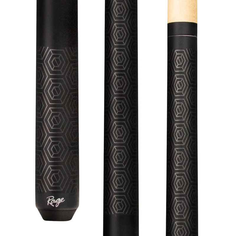 Rage Matte Raven Rambler Wrapless Cue (RG113)