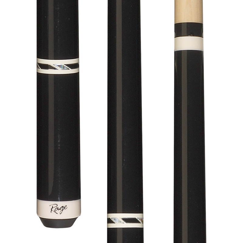 Rage Metallic Black Night Wrapless Cue (RG96)
