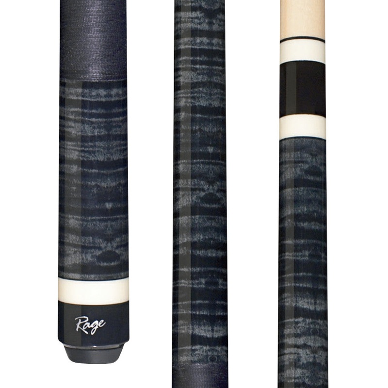Rage Midnight Dip Cue with Grey Nylon Wrap (RG125)