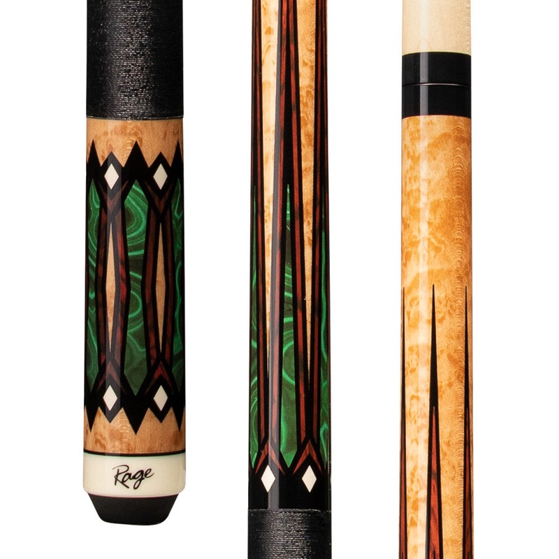 Rage Secret Stones Cue with Black Nylon Wrap (RG215)