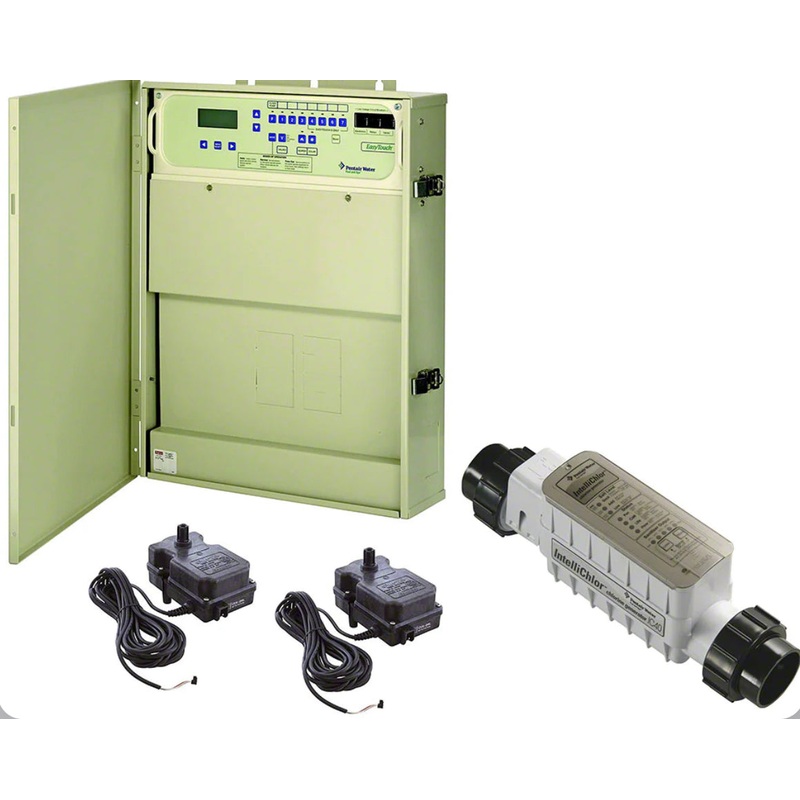 Pentair 520545. EasyTouch Systems With IntelliChlor Transformer and Salt Cell (includes SCG integration & IC40 cell, 2 actuators). Automation. Trade Grade